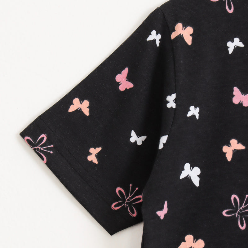 Night Butterfly Shorts Set (Unisex) cotton kids shorts set - image 7