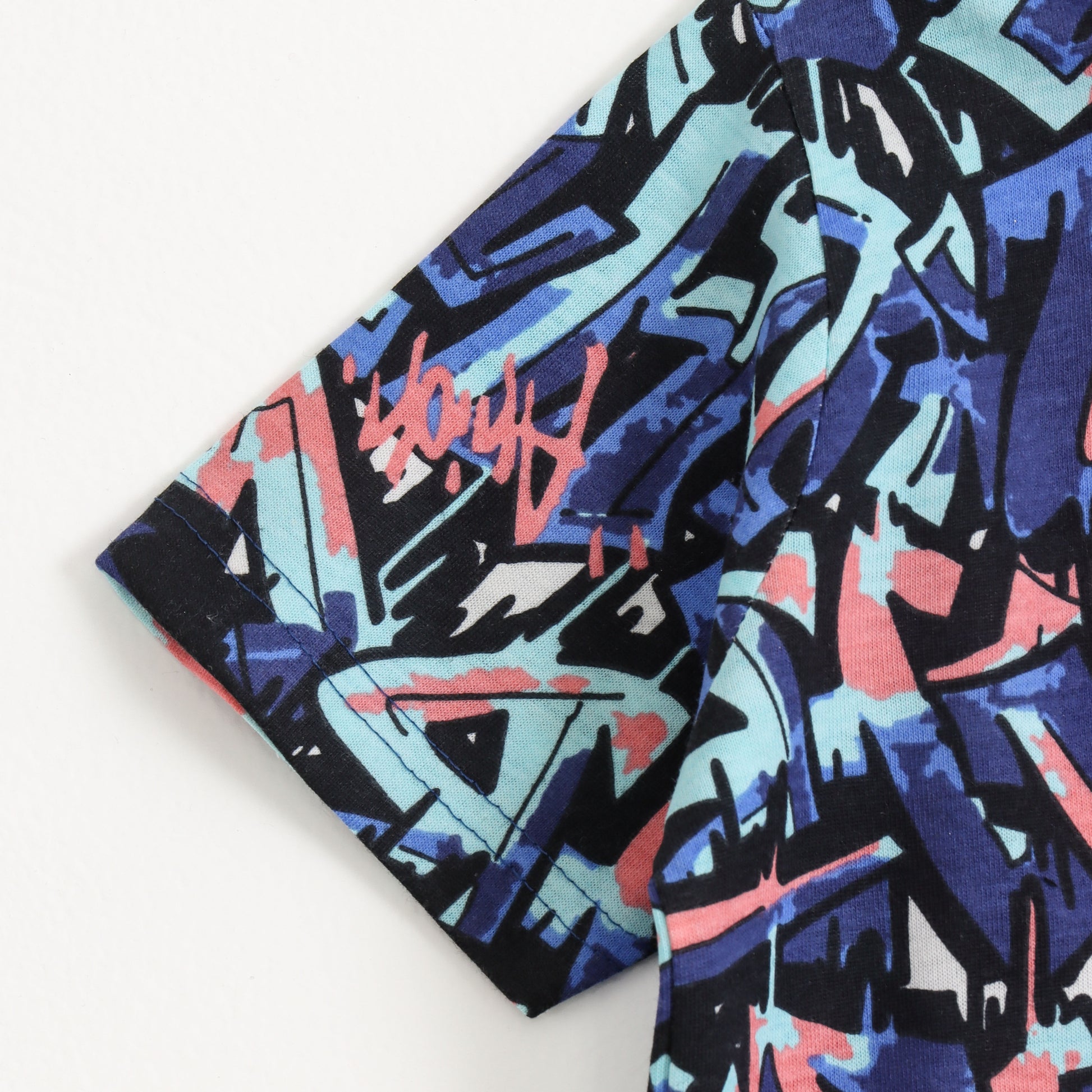 Neon Scribble Shorts Set (Unisex) cotton kids shorts set - image 6