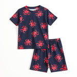 Octo Bloom Shorts Set (Unisex) cotton kids shorts set - image 1