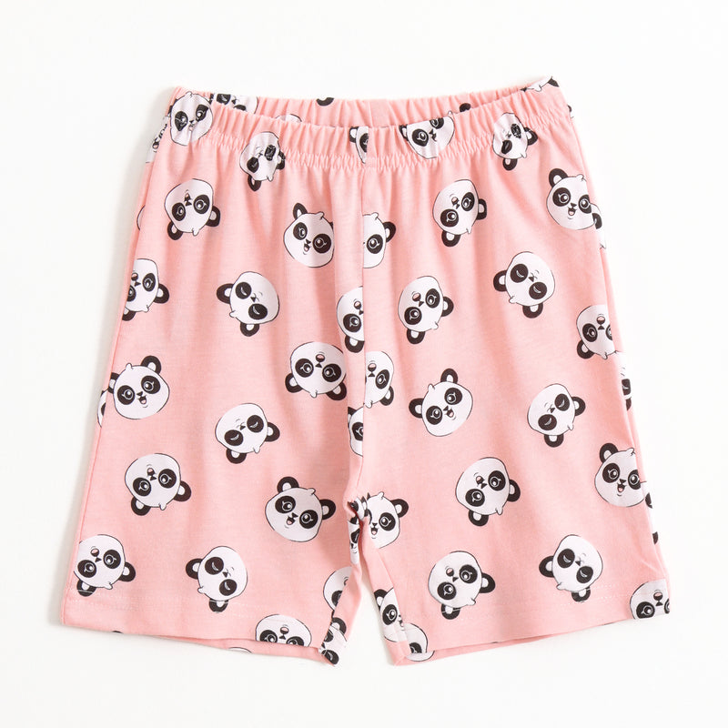 Panda Pop Shorts Set (Unisex) cotton kids shorts set - image 4