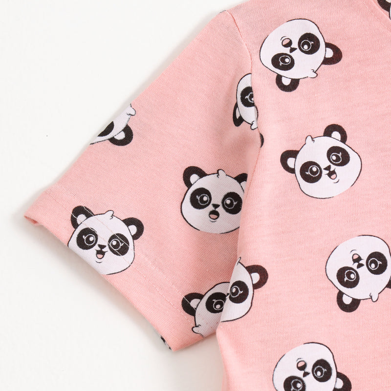 Panda Pop Shorts Set (Unisex) cotton kids shorts set - image 6