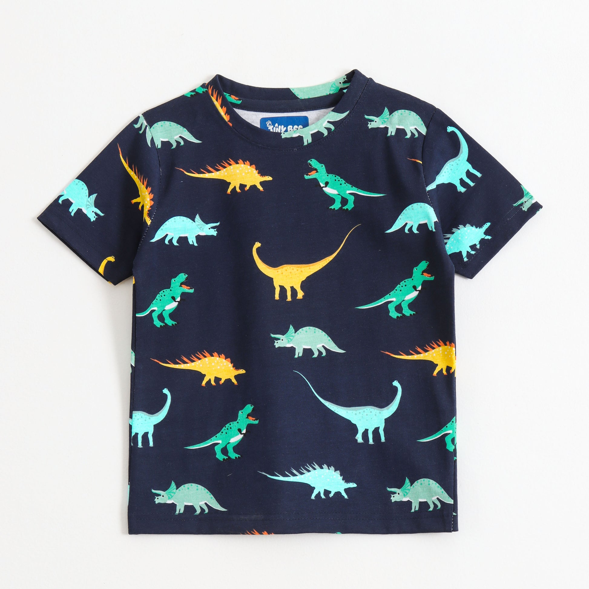 Dino Glow Shorts Set (Unisex) cotton kids shorts set - image 3