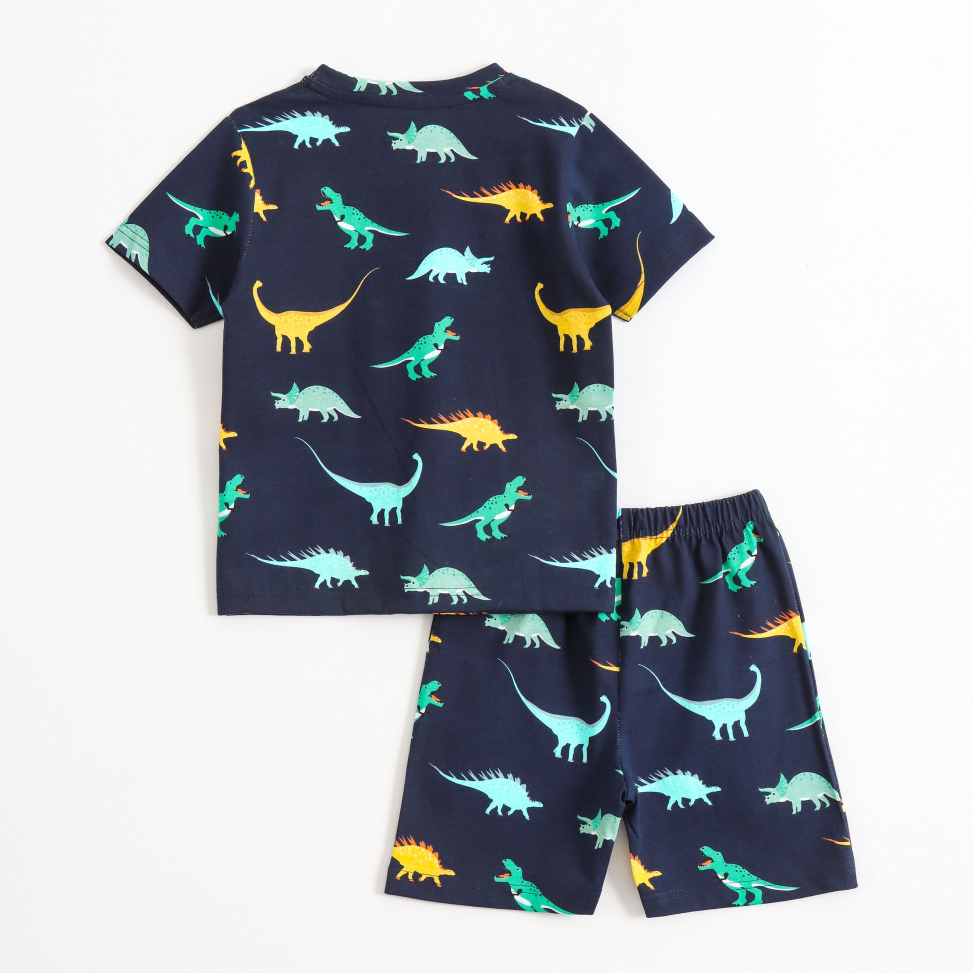 Dino Glow Shorts Set (Unisex) cotton kids shorts set - image 2