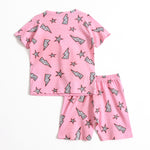 Paper Plane Shorts Set (Unisex) cotton kids shorts set - image 2