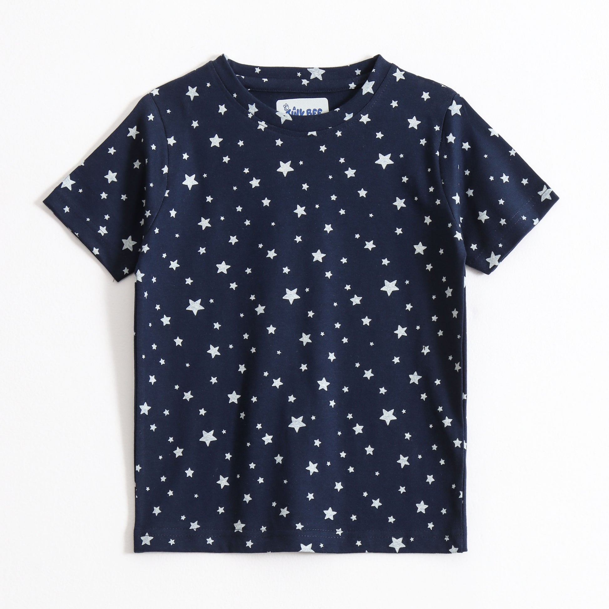 Navy Star Pop Shorts Set (Unisex) cotton kids shorts set - image 3