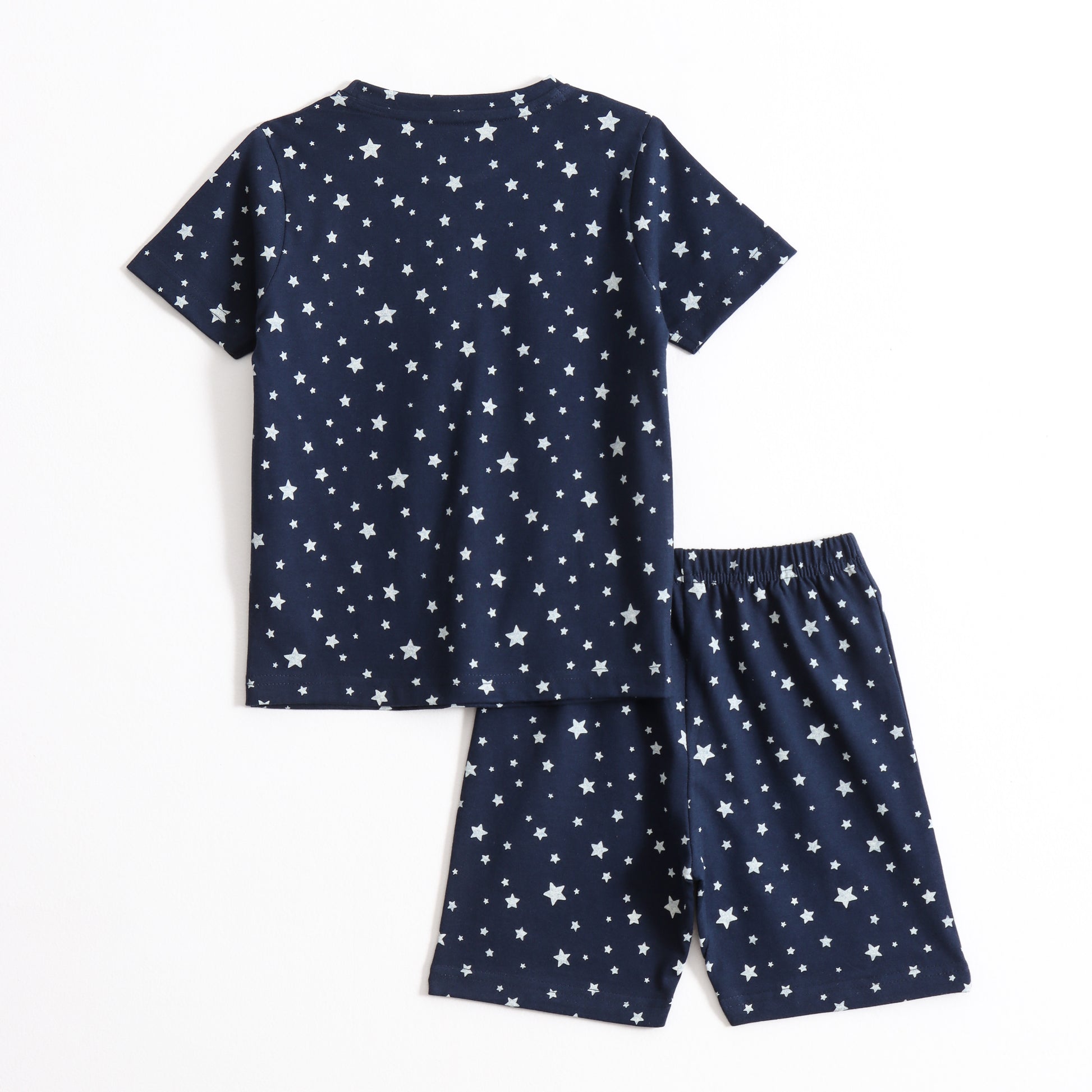 Navy Star Pop Shorts Set (Unisex) cotton kids shorts set - image 2