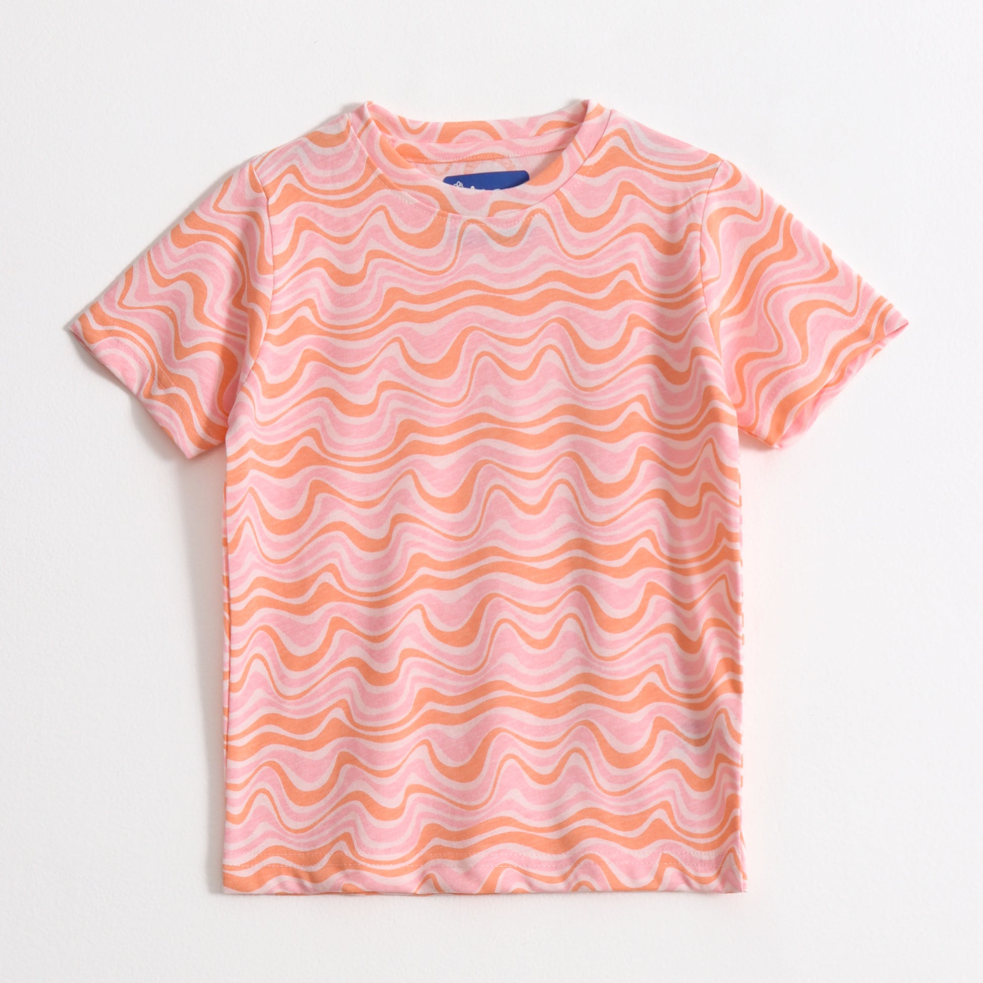 Peach Wave Shorts Set (Unisex) cotton kids shorts set - image 3