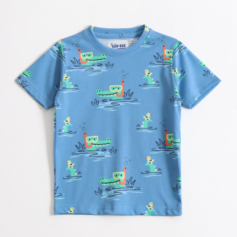 Croc Splash Shorts Set (Unisex) cotton kids shorts set - image 3