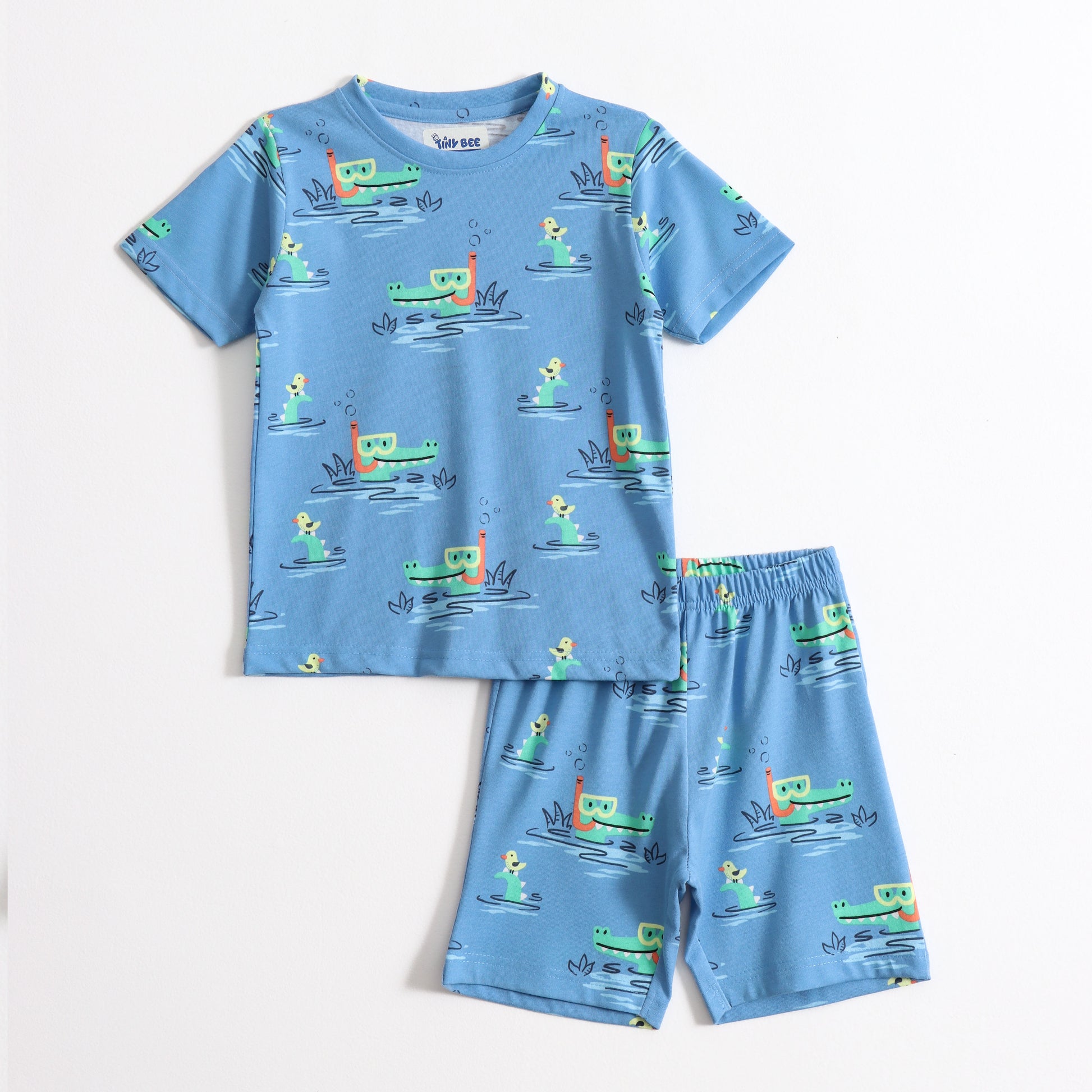 Croc Splash Shorts Set (Unisex) cotton kids shorts set - image 1