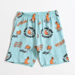 Dino Stamp Shorts Set (Unisex) cotton kids shorts set - image 4