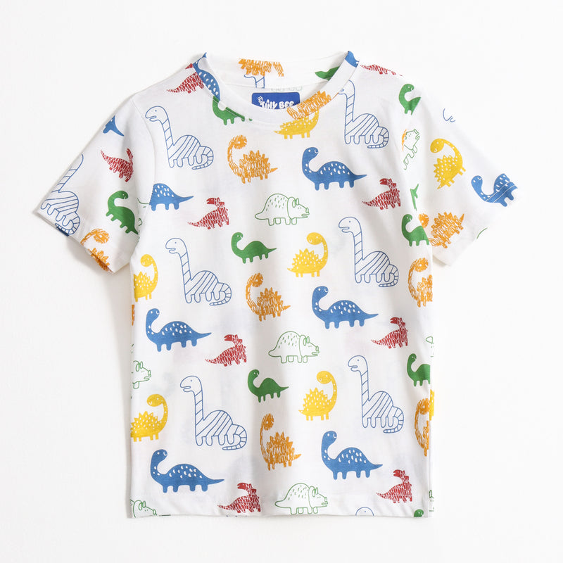 Dino Day Shorts Set (Unisex) cotton kids shorts set - image 3