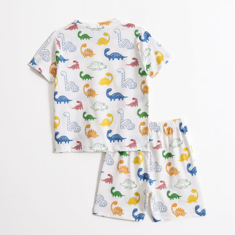 Dino Day Shorts Set (Unisex) cotton kids shorts set - image 2