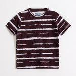 Cocoa Stripe Shorts Set (Unisex) cotton kids shorts set - image 3