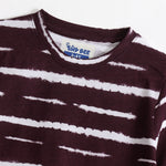 Cocoa Stripe Shorts Set (Unisex) cotton kids shorts set - image 5