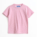 Blush Dot Shorts Set (Unisex) cotton kids shorts set - image 3