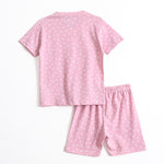 Blush Dot Shorts Set (Unisex) cotton kids shorts set - image 2