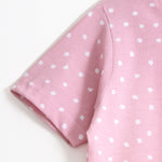 Blush Dot Shorts Set (Unisex) cotton kids shorts set - image 6