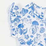 Seaside Doodle Girls Frock cotton girls frock - image 3