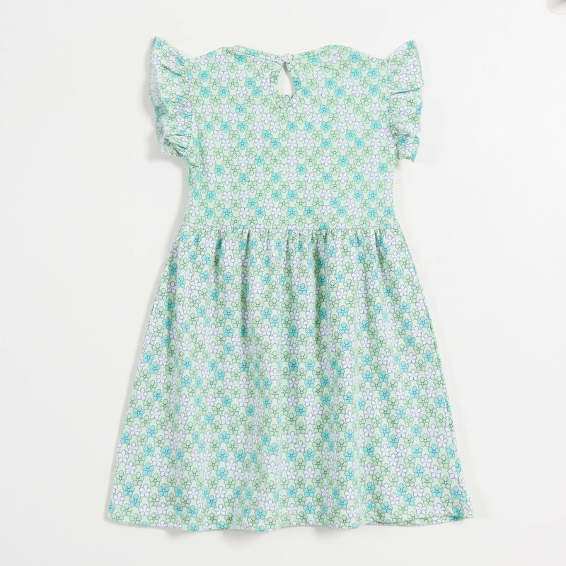 Mint Meadow Girls Frock cotton girls frock - image 2
