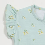 Sage Blossom Girls Frock cotton girls frock - image 3