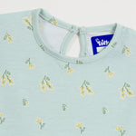 Sage Blossom Girls Frock cotton girls frock - image 4