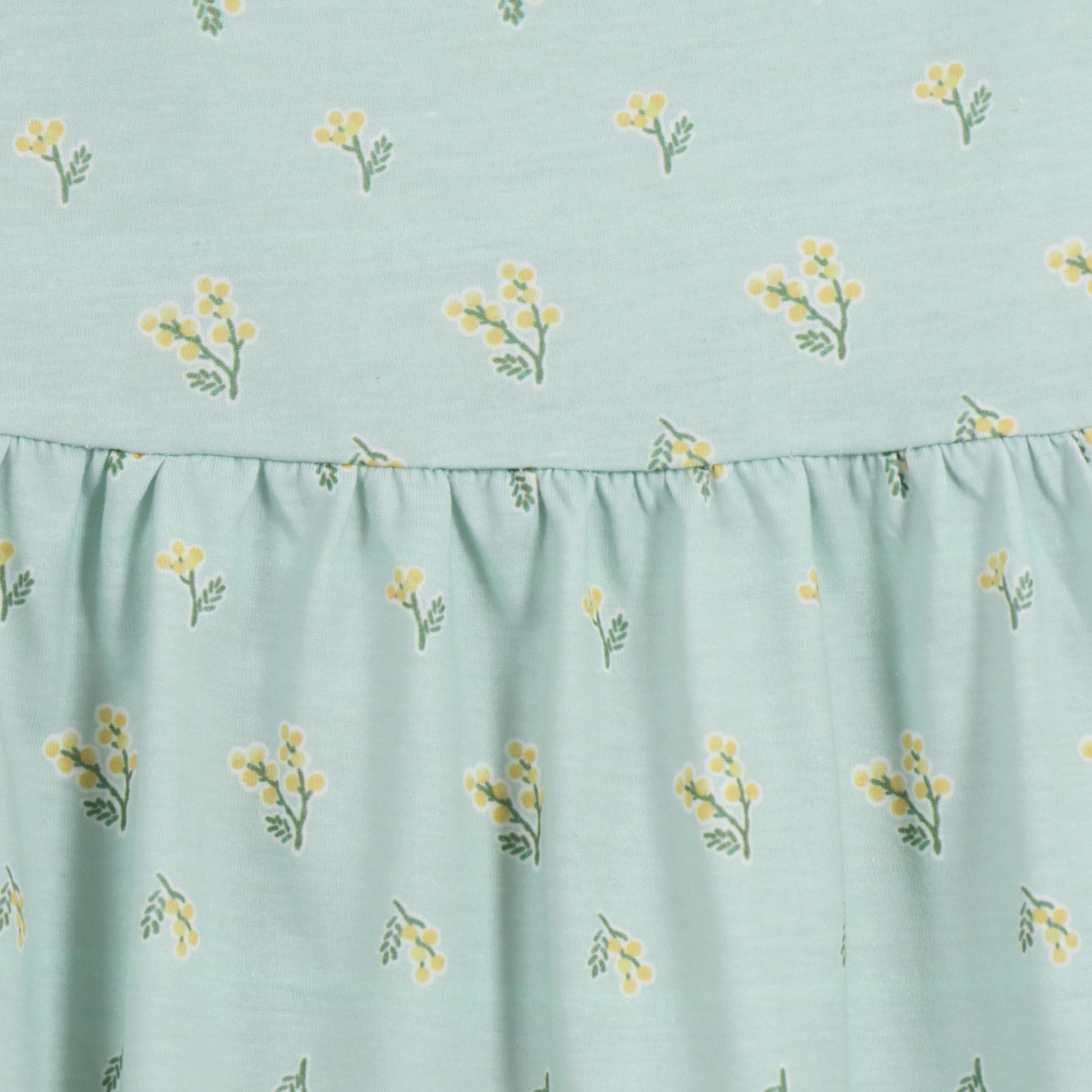 Sage Blossom Girls Frock cotton girls frock - image 5