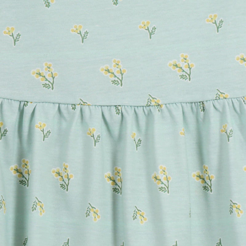 Sage Blossom Girls Frock cotton girls frock - image 5