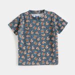 Beep Beep Go Shorts Set unisex kidswear — back view | A Tiny Bee