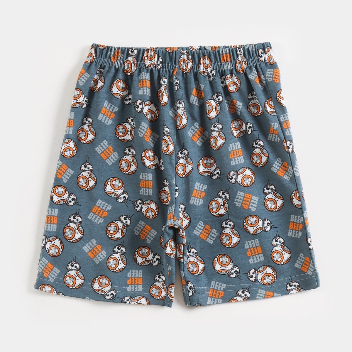 Beep Beep Go Shorts Set print detail — kids 1-7y | A Tiny Bee