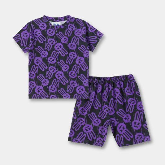 Best Buddy Shorts Set for kids ages 1-7 — front view | A Tiny Bee