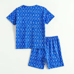 Blue Bandana Shorts Set (Unisex) - A Tiny Bee