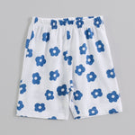 Blue Blossom Shorts Set styled on child — A Tiny Bee kidswear