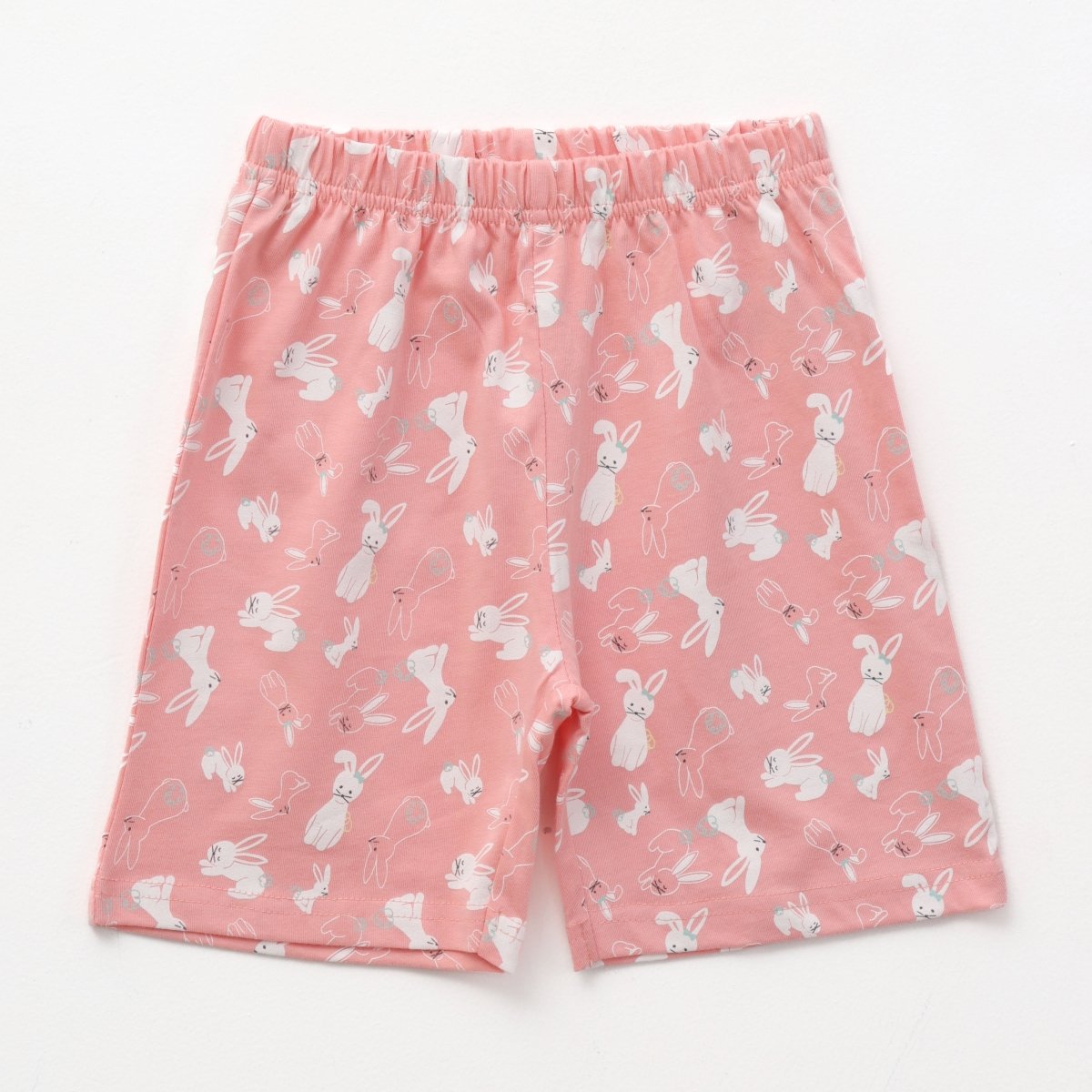 Blush Bunny Shorts Set styled on child — A Tiny Bee kidswear