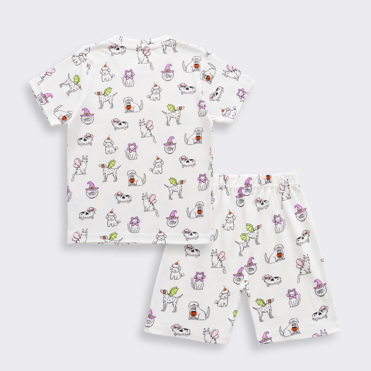 Boo Crew Shorts Set (Unisex) - A Tiny Bee