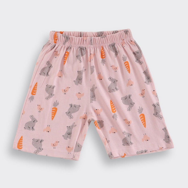Bunny Carrot Shorts Set (Unisex) - A Tiny Bee