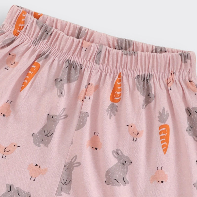 Bunny Carrot Shorts Set (Unisex) - A Tiny Bee