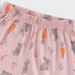 Bunny Carrot Shorts Set (Unisex) - A Tiny Bee
