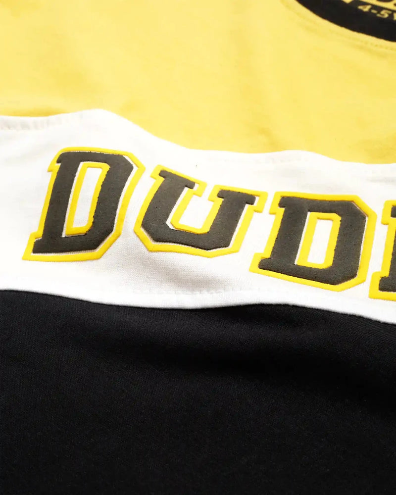 Cool Dude Boys Shorts Set unisex kidswear — back view | A Tiny Bee