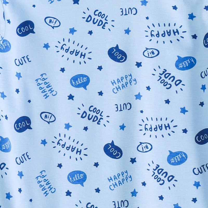 Cool Dude Shorts Set side view — unisex kids 1-7y | A Tiny Bee