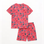 Cosmic Explorer Shorts Set unisex kidswear — back view | A Tiny Bee