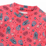 Cosmic Explorer Shorts Set fabric and fit close-up | A Tiny Bee