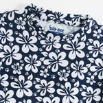 Cute Floral Shorts Set fabric and fit close-up | A Tiny Bee