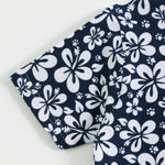 Cute Floral Shorts Set side view — unisex kids 1-7y | A Tiny Bee