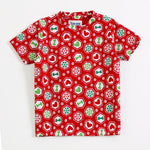 Cute Heart Shorts Set print detail — kids 1-7y | A Tiny Bee