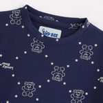 Cute Teddy Shorts Set fabric and fit close-up | A Tiny Bee