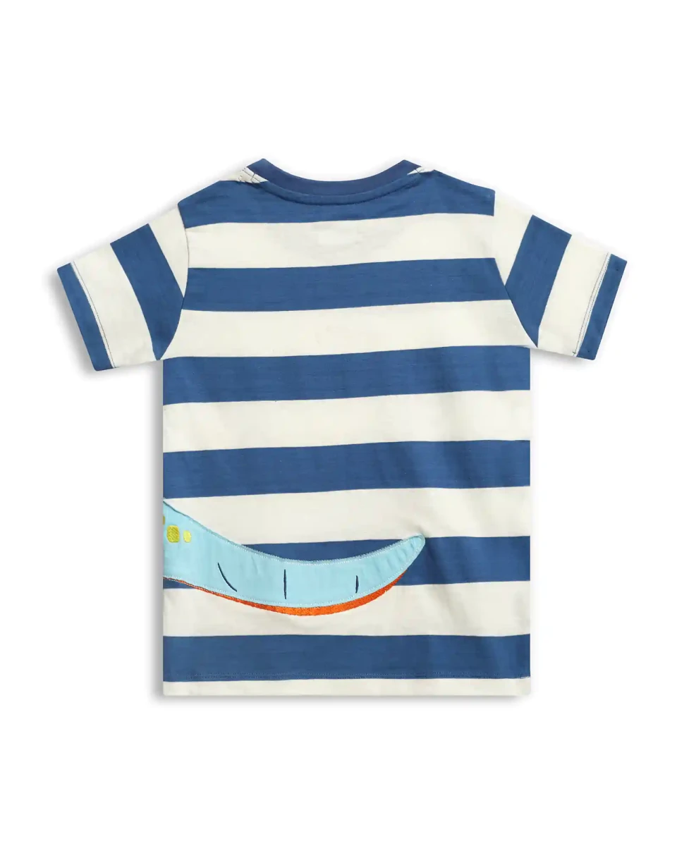 Dino Buddy Boys Shorts Set styled on child — A Tiny Bee kidswear