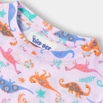 Dino Dreams Shorts Set styled on child — A Tiny Bee kidswear