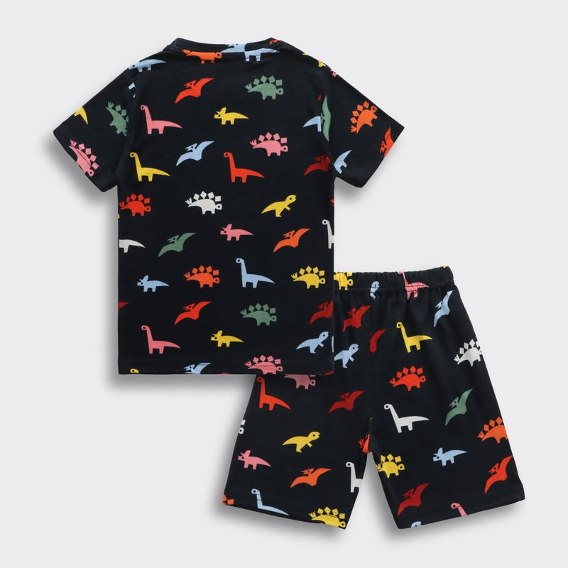 Dino Party Shorts Set (Unisex) - A Tiny Bee