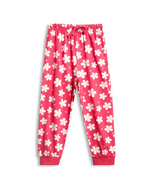 Flamingo Fun Girls Pajama Set Shorts Set styled on child — A Tiny Bee kidswear