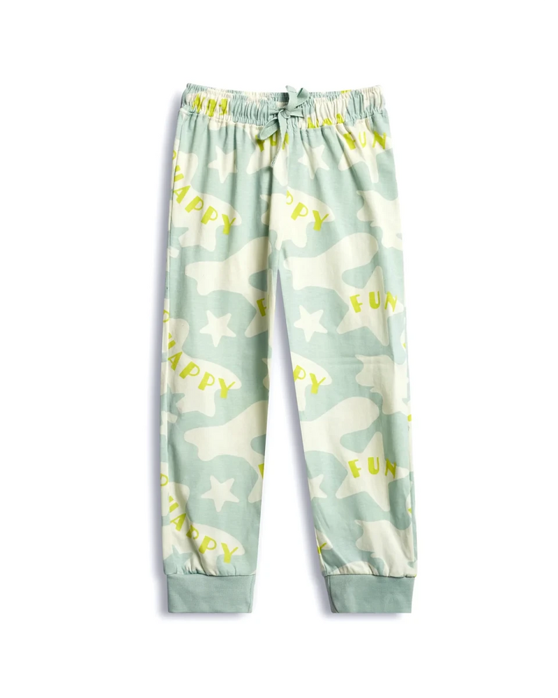 Happy Fun Unisex Pajama Set - A Tiny Bee